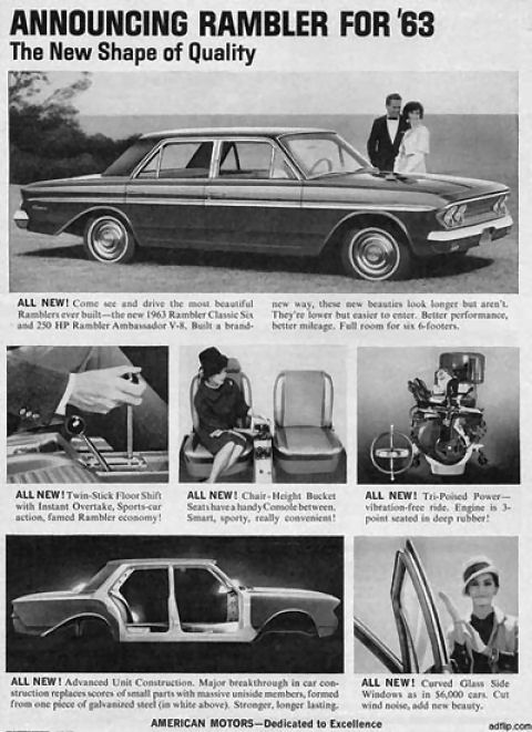 1963 AMC Auto Advertising